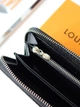 Чоловічий гаманець портмоне Louis Vuitton чорний (137) - изображение 9