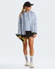Куртка жіноча вітровка The North Face S сіро-блакитна - изображение 4