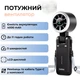 Вентилятор ручной с аккумулятором и дисплеем Diveblues Turbo Fan Темно-серый (N607D-GY) - изображение 2