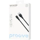 Кабель Proove Soft Silicone USB to Lightning 2.4A (2m) black - изображение 1