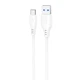 Кабель Proove Simple Silicone USB to Type-C 3A (1m) white - зображення 1