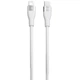 Кабель Proove Soft Silicone Type-C to Lightning 27W (2m) white - зображення 1