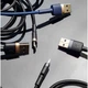 Кабель Baseus Cafule Lightning 1.5A (2m), Золотистий / синій - зображення 9