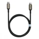 Кабель Proove Dense Metal Type-C to Type-C 60W (1m) black - зображення 9