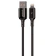 Кабель Proove Dense Metal USB to Lightning 2.4A (2m) black - изображение 1