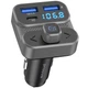 АЗП Proove FM Launcher Luxor SE 36W (PD+QC3.0) Type-C+USB gray - зображення 1