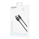 Кабель Proove Flex Metal USB to Type-C 3A (1m) black - зображення 2