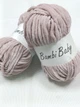 Плюшева пряжа Bambi Babi Велюр 041 бежева пудра 100 г/110 м - изображение 1
