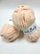 Плюшева пряжа Bambi Babi Велюр колір 05 ніжний персик 100 г/110 м - изображение 1