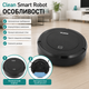 Робот пилосос Clean Smart Robot 1500W акумуляторний для сухого прибирання з віртуальною стіною чорний - зображення 2