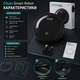 Робот пилосос Clean Smart Robot 1500W акумуляторний для сухого прибирання з віртуальною стіною чорний - зображення 3