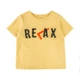 Пижама для мальчика Dexter`s футболка и шорты relax 110 см горчичный - изображение 2