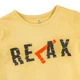Пижама для мальчика Dexter`s футболка и шорты relax 110 см горчичный - изображение 3