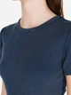 Футболка хлопковая женская Colin's CL1073924INV S Indigo (8684112601304) - изображение 4