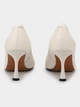 Женские кожаные лодочки молочного цвета It-girl 24S531-1-N1225 40р-25,5см Молочный (2000000527970) - изображение 3