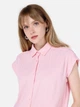 Рубашка хлопковая женская Colin's CL1067880PLI S Light Pink (8684112057187) - изображение 4