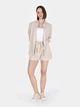 Рубашка хлопковая женская Colin's CL1074245BEI XS Beige (8684112735801) - изображение 3