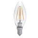 Лампа світлодіодна свічка ретро Electrum Filament 4W E14 3000K (A-LC-1942) - зображення 2