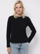 Лонгслив длинный женский Colin's CL1076451BLK XS Black (8684112842004) - изображение 1