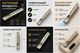 Латунний мундштук для сигарет стандарт, Slim і Ultra Slim з охолоджувачем — універсальний аксесуар - зображення 4