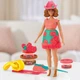 Набір для ліплення Барбі Квіти та торочка Play-Doh Hasbro (B0DNTTWBZ1) — Пластилін з лялькою Barbie - зображення 6