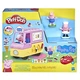Набор для лепки Свинка Пеппа с мороженым Play-Doh Hasbro (F3597) — Пластилин с фургончиком - изображение 1