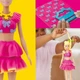 Набор для лепки Барби Рюши и бантики Play-Doh Hasbro (B0DNTSK3S3) — Пластилин с куклой Barbie - изображение 5