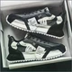 Мужские кроссовки Sneakers, повседневная обувь, кеды ЧЕРНОГО цвета, размер 47, Код 00-0945 - изображение 6