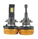 Автомобильные LED лампы на Renault Megane 3 2008-2016 цоколь H7 EA ближний свет 130W 15000Lm 5000K РЕНО МЕГАН 3 с обманкой CANBUS - изображение 3