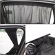 Шторы для автомобиля в салон раздвижные тканевые комплект 4шт цвет черный. - изображение 5