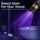 Ліхтарик ультрафіолетовий Alonefire SV108 365nm (77*17mm) на акумуляторі із зарядкою по Type-C Black - зображення 6