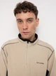 Bluza męska nierozpinana streetwear Columbia Klamath Range II Half Zip 1352472271 S Beżowa (194004347398) - obraz 4