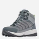 Buty trekkingowe damskie z membraną Columbia Strata Trail Mid Wp 2078561033 38 (7US) Szare (195980511537) - obraz 4