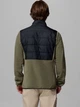 Kurtka przejściowa męska bez kaptura Columbia Basin Butte Full Zip Fleece II 2101761397 L Zielony/Czarny (195981338119) - obraz 2