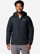 Kurtka przejściowa męska z kapturem Columbia Powder Lite II Hooded Jacket 2086944010 2XL Czarna (195981412994) - obraz 1
