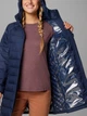 Kurtka zimowa damska pikowana Columbia Powder Lite II Mid Jacket 2089371464 XS Granatowa (195981429855) - obraz 5