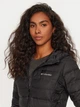 Płaszcz puchowy damski zimowy Columbia Lake 22 II Down Long Hooded Jacket 2088322010 XS Czarny (195981431872) - obraz 4