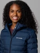 Пуховик зимовий жіночий Columbia Lake 22 II Down Long Hooded Jacket 2088322464 XL Темно-синій (195981431926) - зображення 5