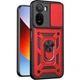 Протиударний чохол Armor Ring + захиcт камери для Xiaomi Redmi A7 Pro case Simon червоний - изображение 1