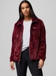 Толстовка на молнии утепленная без капюшона женская Columbia Fire Side II Sherpa FZ 1819791623 XL Красная (198711045264) - изображение 4