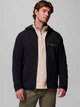 Bluza męska rozpinana streetwear polarowa Columbia Fast Trek Overlay Hooded Full Zip 2135701010 S Czarna (198711288999) - obraz 4