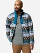 Bluza męska rozpinana streetwear polarowa Columbia Sequoia Grove II FZ Printed Fleece 2174071442 S Niebieska (199141361467) - obraz 3
