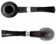 Люлька Anton Dublin Briar Sandblast Pipe 9mm Midnight - изображение 3