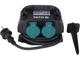 Gniazdo ogrodowe YATO 4 gniazda 230V IP44, kabel 2 metry H07RN-F 3G x 1.5 mm² YT-81270 (5906083133084) - obraz 1