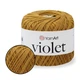 Пряжа YarnArt Violet Темне золото №6340, ЯрнАрт Віолет турецька нитка для в'язання 100% бавовна для іграшок, пінеток, пледів і одягу спицями та гачком - зображення 1