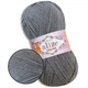 Пряжа Alize Cotton Gold, Вугільно-сірий №87 - бавовна з акрилом, нитка для в'язання спицями та гачком, Алізе Коттон Голд - зображення 1