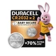 Батарейка CR 2032 специальная литиевая типа таблетка 2032 3V, 2 шт. Duracell (5007659) - изображение 1