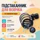 Підстаканник універсальний на коляску 360° Cuddle чорний LELIK (4018926-П) - зображення 12
