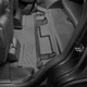 Килимки у салон Cadillac Escalade 2015-2020, 3 ряд, 6 місць, з бортом, задні, чорні, Weathertech 446075 - зображення 2