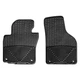 Коврики в салон Volkswagen Golf 5/6 2004-2012 Passat B6/CC/Skoda Octavia A5, передние, черные, Weathertech W53 - изображение 1